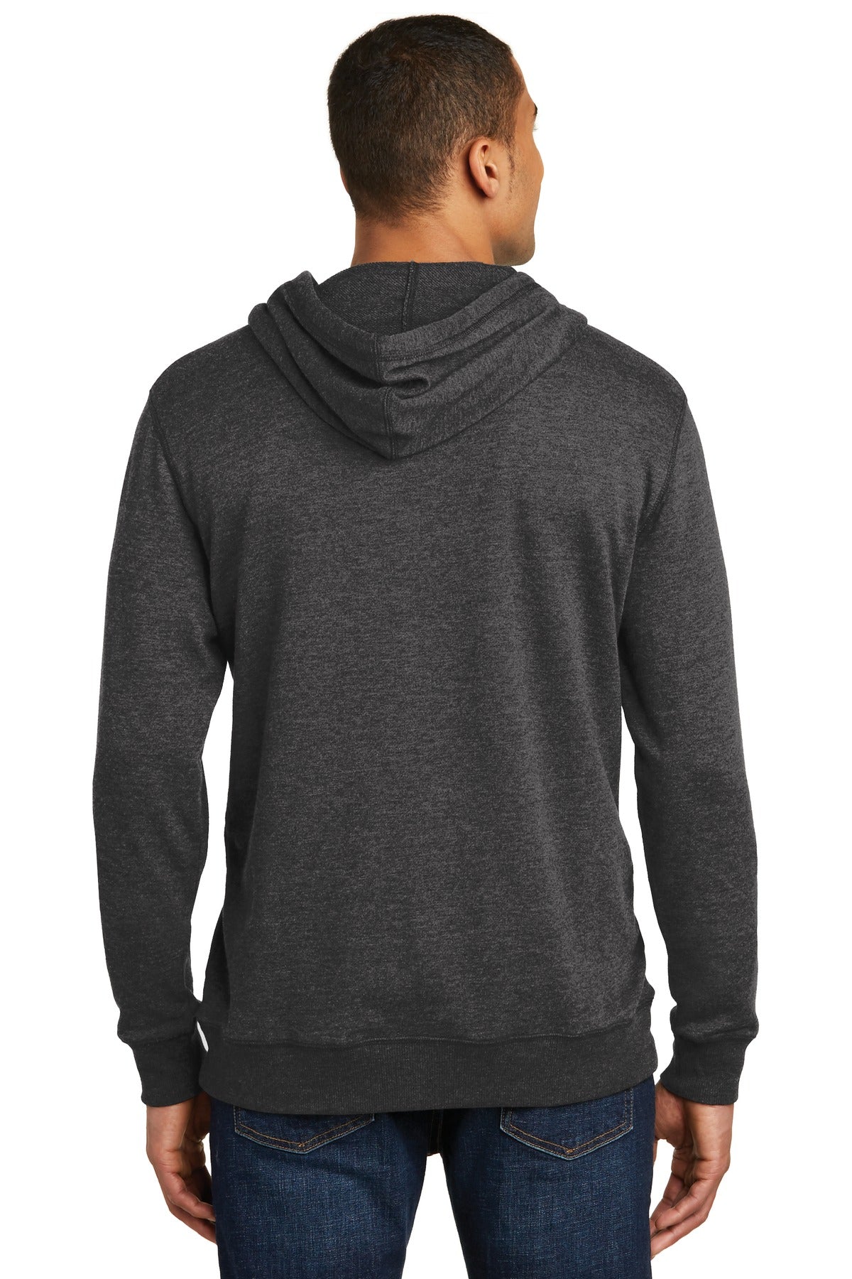District Lightweight Fleece Hoodie. DM391 Mens Apparel Sweatshirts & Fleece