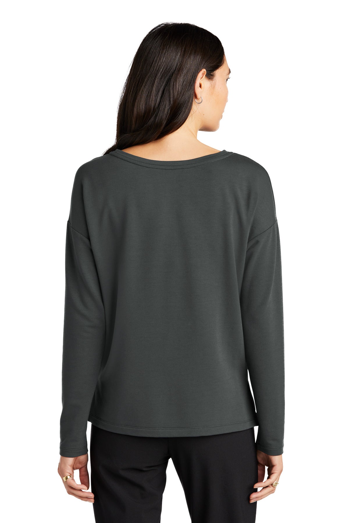 MERCER+METTLE Women's Stretch Drop Shoulder Pullover MM3013 Womens Apparel Sweatshirts & Fleece