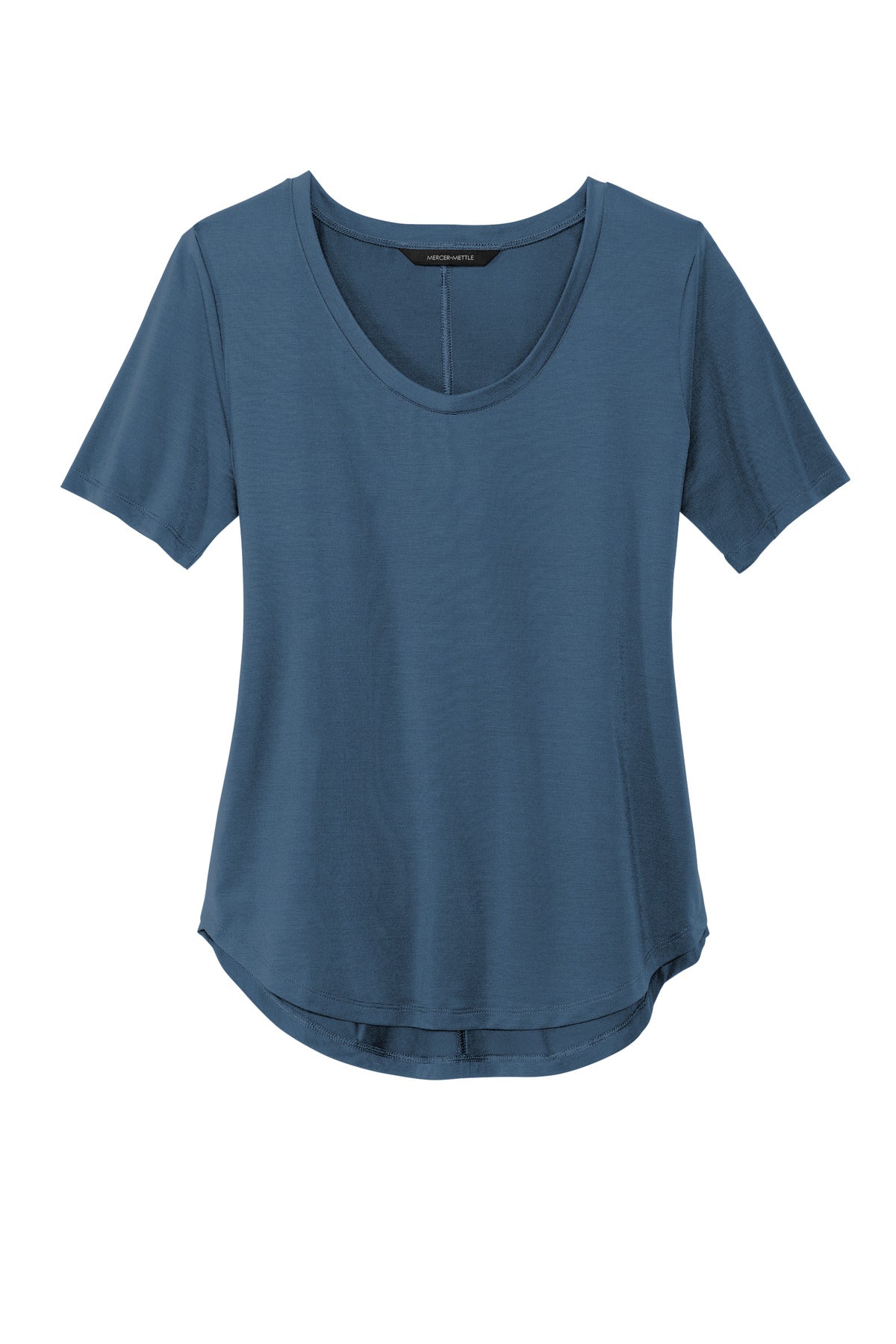 MERCER+METTLE Women's Stretch Jersey Relaxed Scoop MM1017 Womens Apparel Shirts & Tops