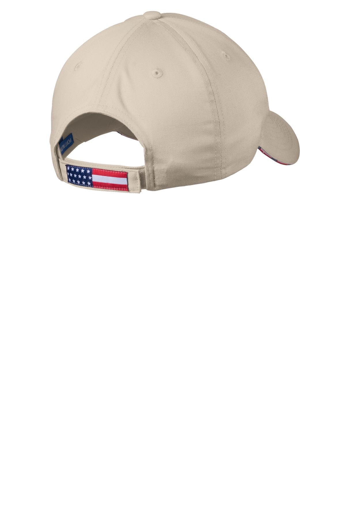 Port Authority Americana Flag Sandwich Cap Unisex Accessories Hats & Caps