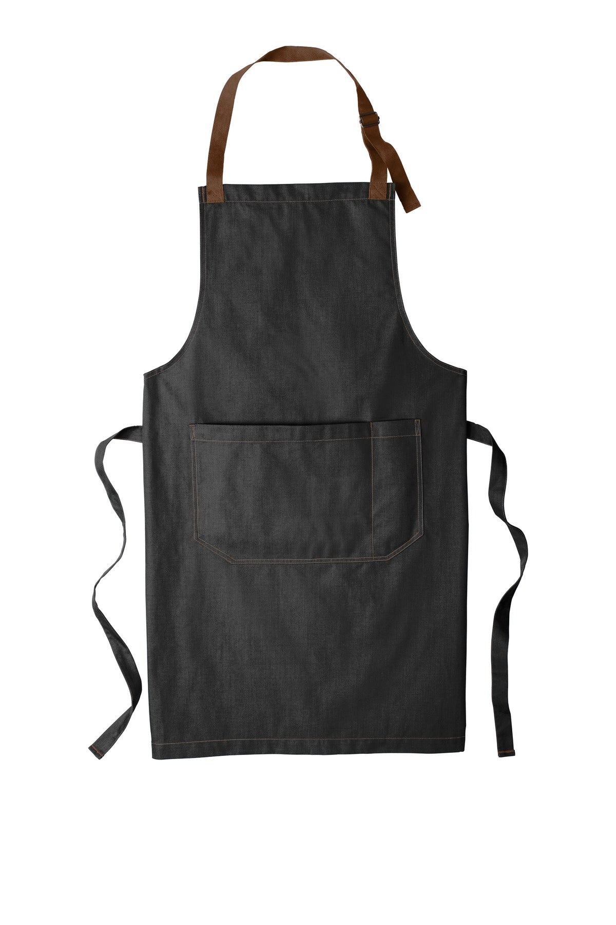 Port Authority Market Full-Length Bib Apron. A800 Unisex Accessories Aprons