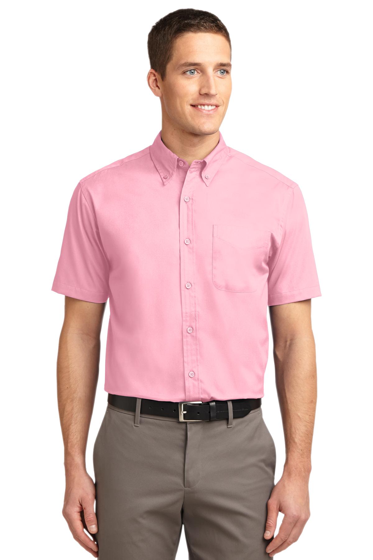 Port Authority Men's Short Sleeve Easy Care Shirt.  S508 2 of 3