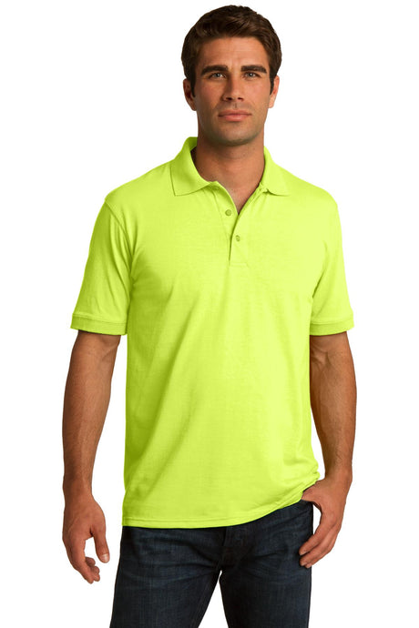 Port & Company Men's Core Blend Jersey Knit Polo 2 of 3 Mens Apparel Shirts & Tops