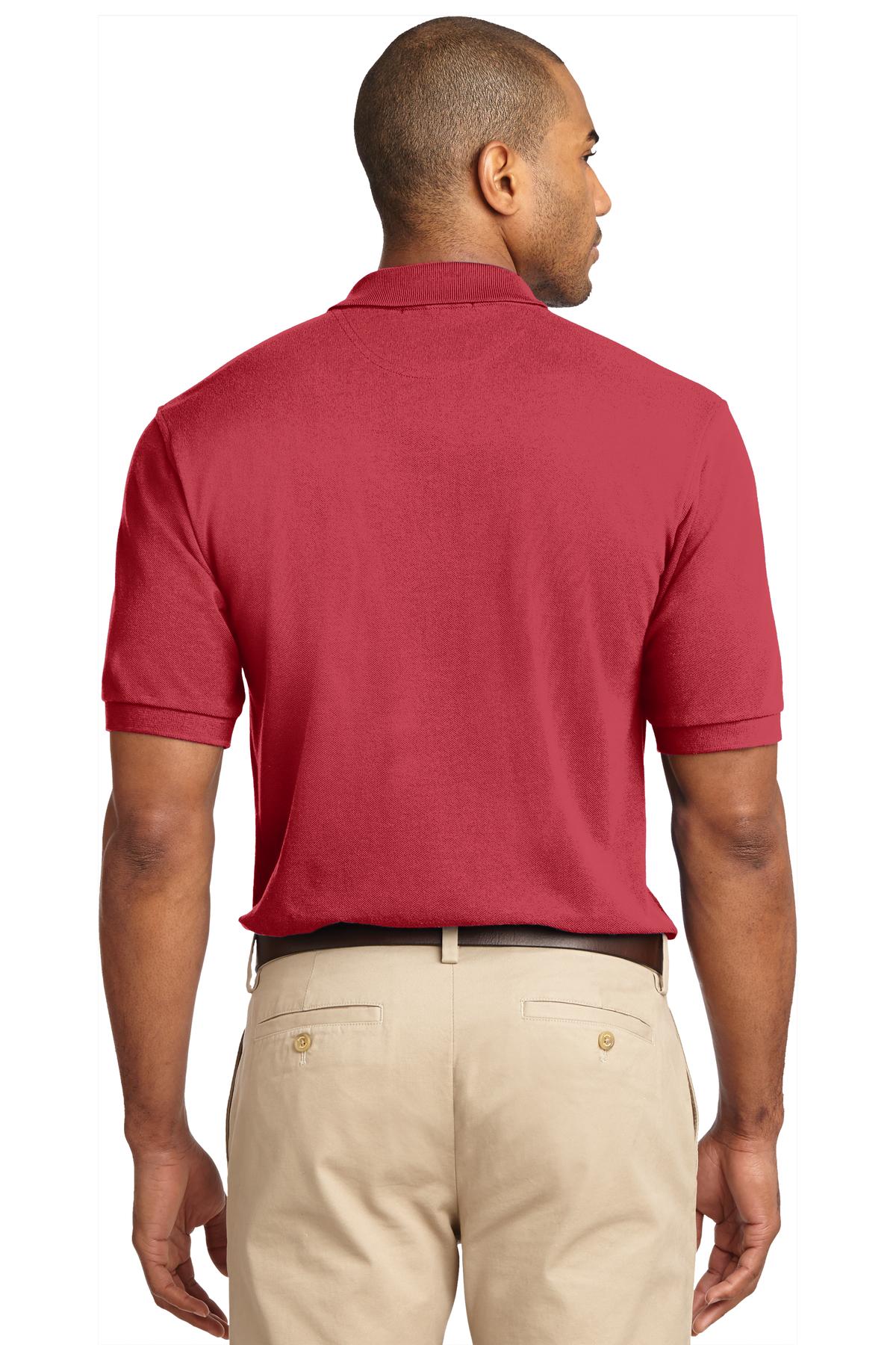 Port Authority Heavyweight Cotton Pique Polo. K420 Mens Apparel Shirts & Tops