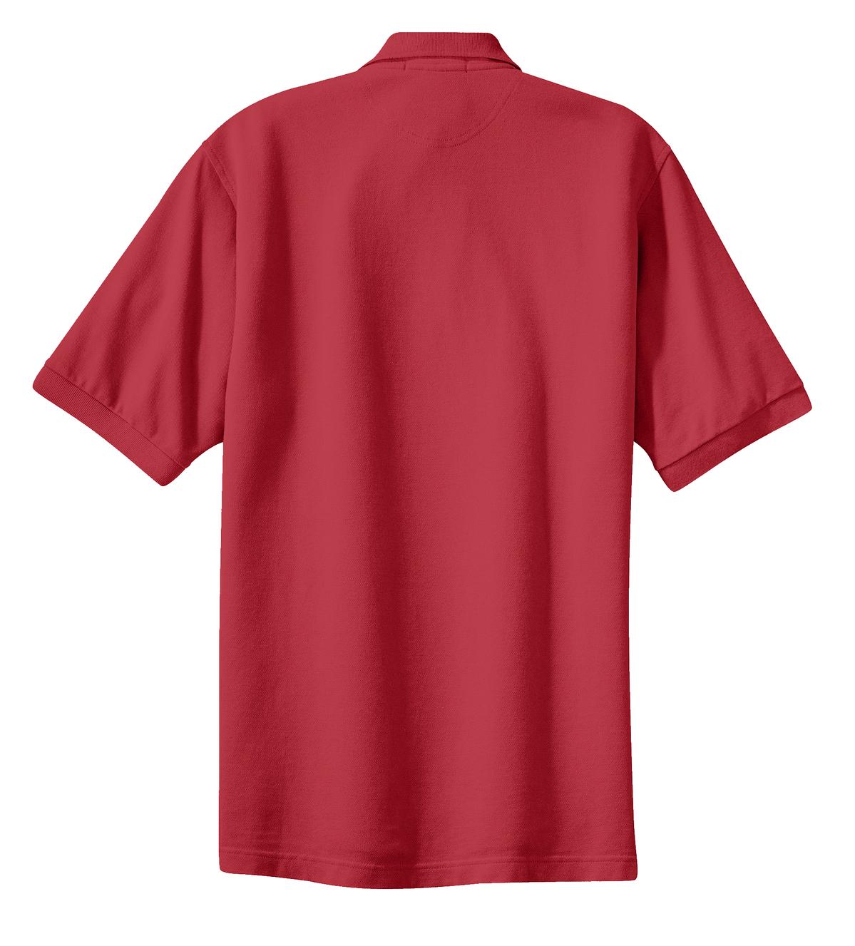 Port Authority Heavyweight Cotton Pique Polo. K420 Mens Apparel Shirts & Tops