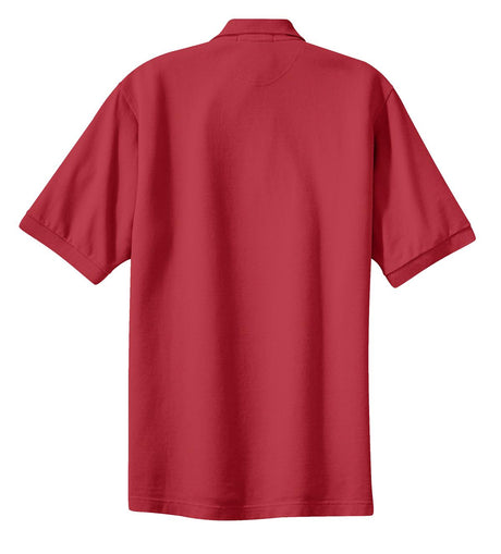 Port Authority Heavyweight Cotton Pique Polo. K420 Mens Apparel Shirts & Tops