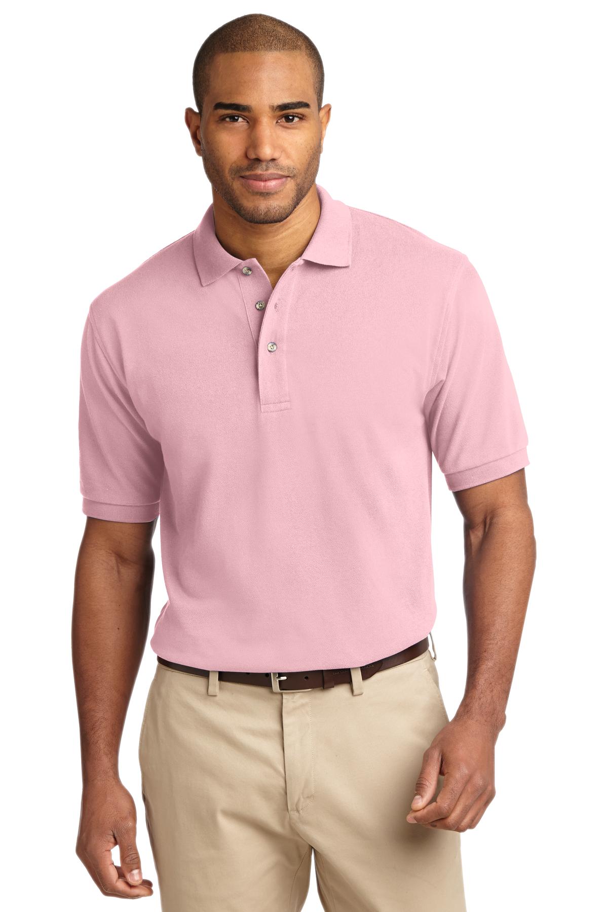 Port Authority Heavyweight Cotton Pique Polo. K420 Mens Apparel Shirts & Tops