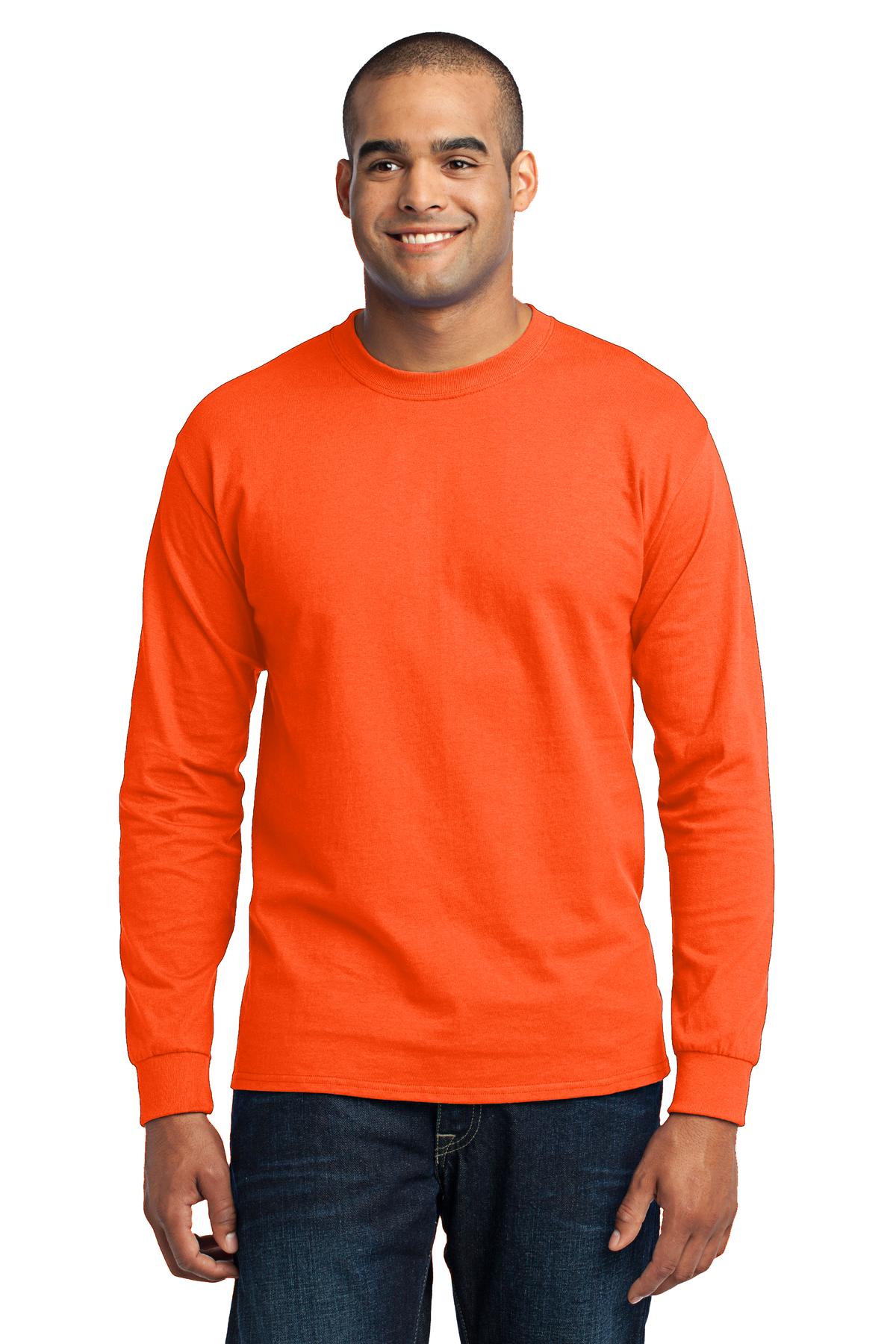 Port & Company Men's Long Sleeve Core Blend Tee Mens Apparel Shirts & Tops