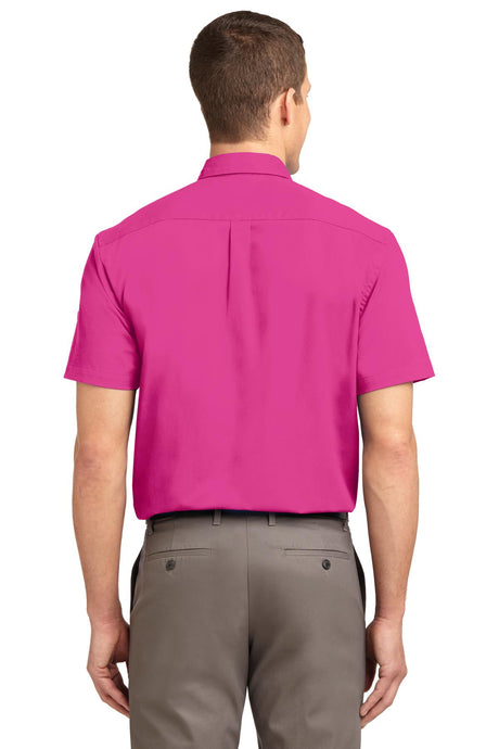 Port Authority Men's Tall Short Sleeve Easy Care Shirt TLS508 Mens Apparel Shirts & Tops