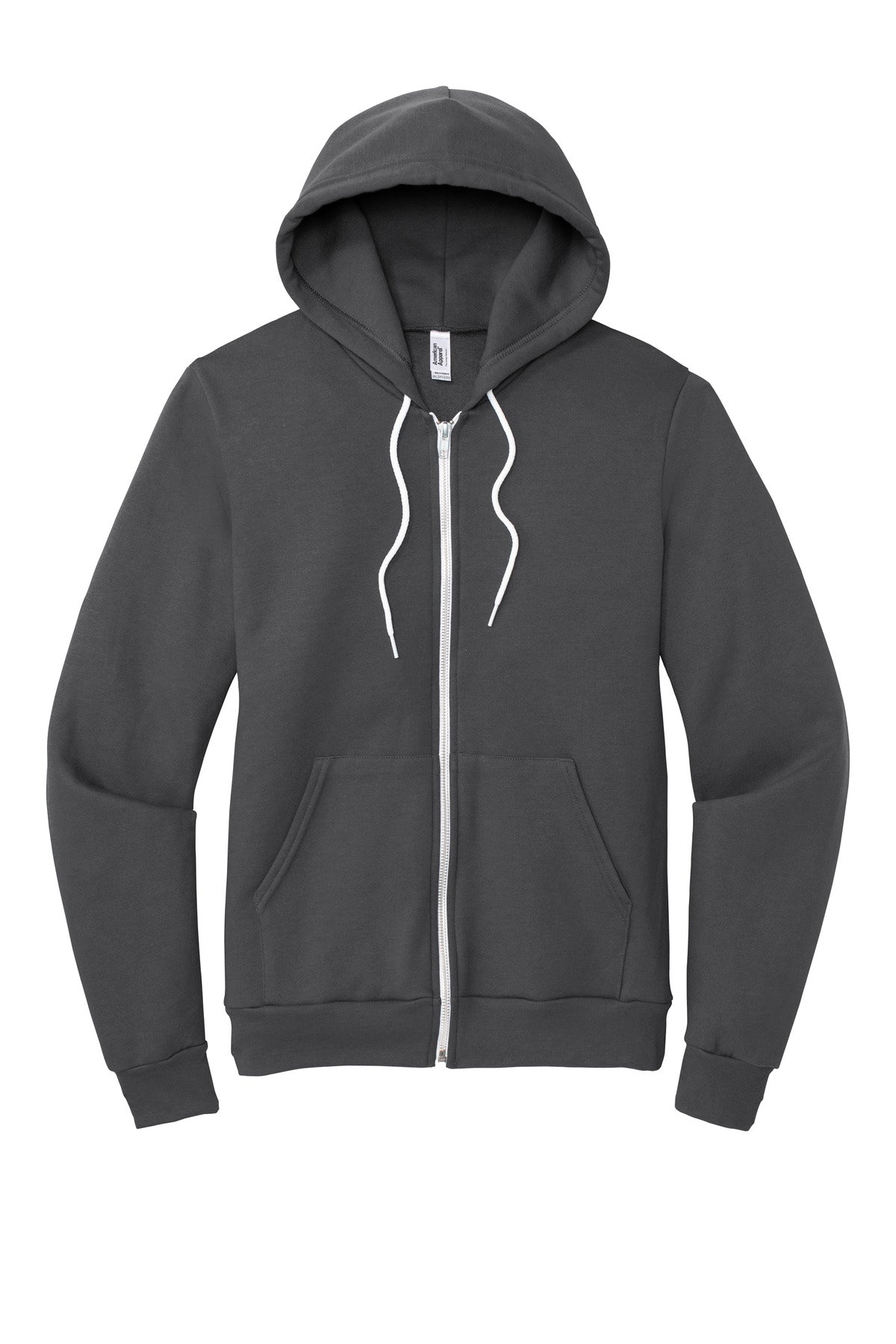 American Apparel Men's USA Collection Flex Fleece Zip Hoodie Mens Apparel Sweatshirts & Fleece
