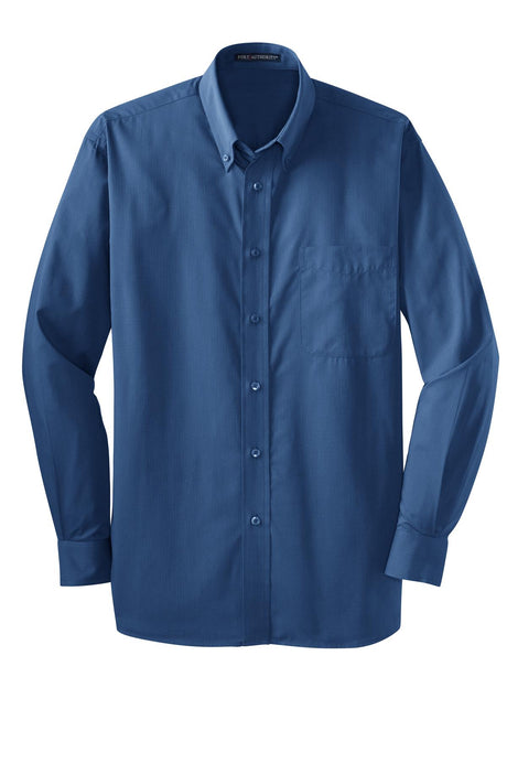 Port Authority Tonal Pattern Easy Care Shirt. S613 Mens Apparel Shirts & Tops