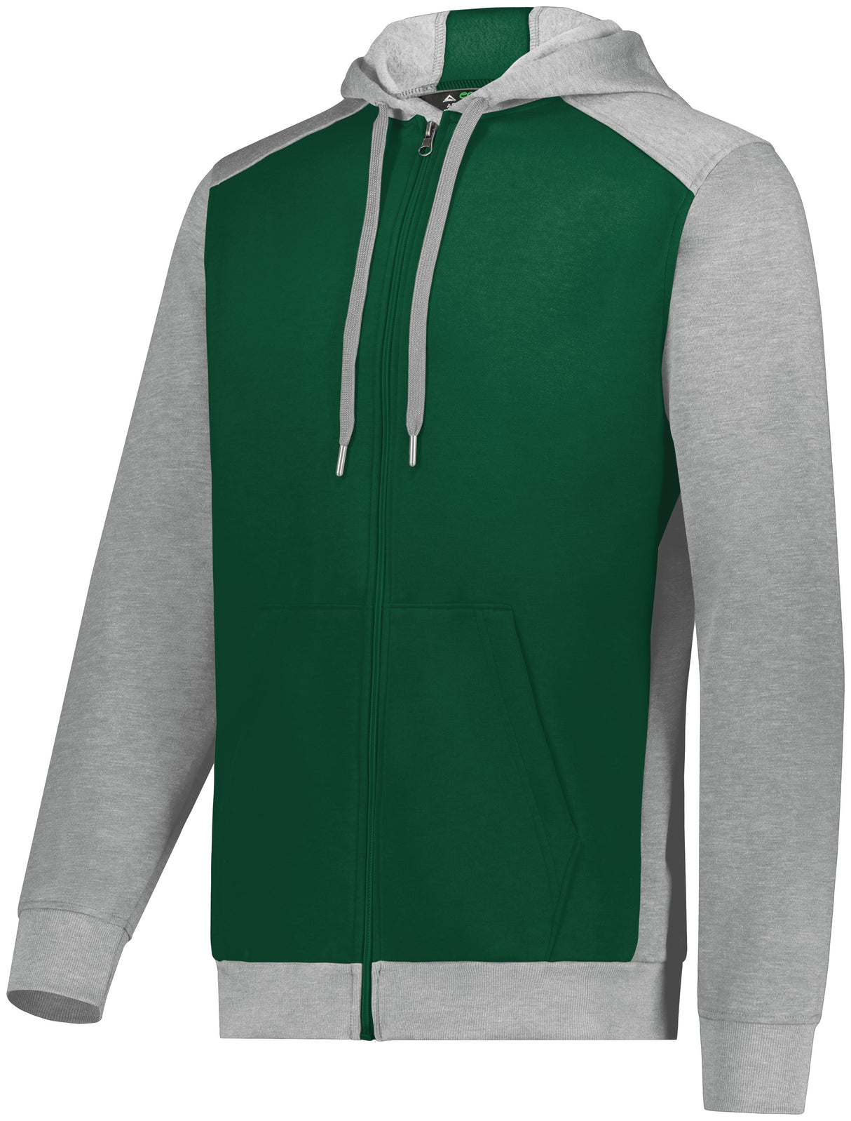 Augusta Men's Three-Season Fleece Full Zip Hoodie Mens Apparel Sweatshirts & Fleece