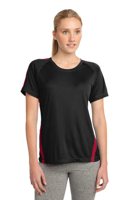 Sport-Tek Women's Colorblock PosiCharge Competitor Tee LST351 Womens Apparel Shirts & Tops