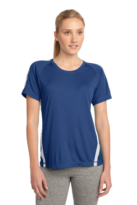 Sport-Tek Women's Colorblock PosiCharge Competitor Tee LST351 Womens Apparel Shirts & Tops