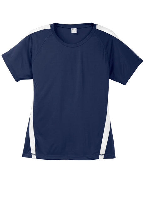 Sport-Tek Women's Colorblock PosiCharge Competitor Tee LST351 Womens Apparel Shirts & Tops