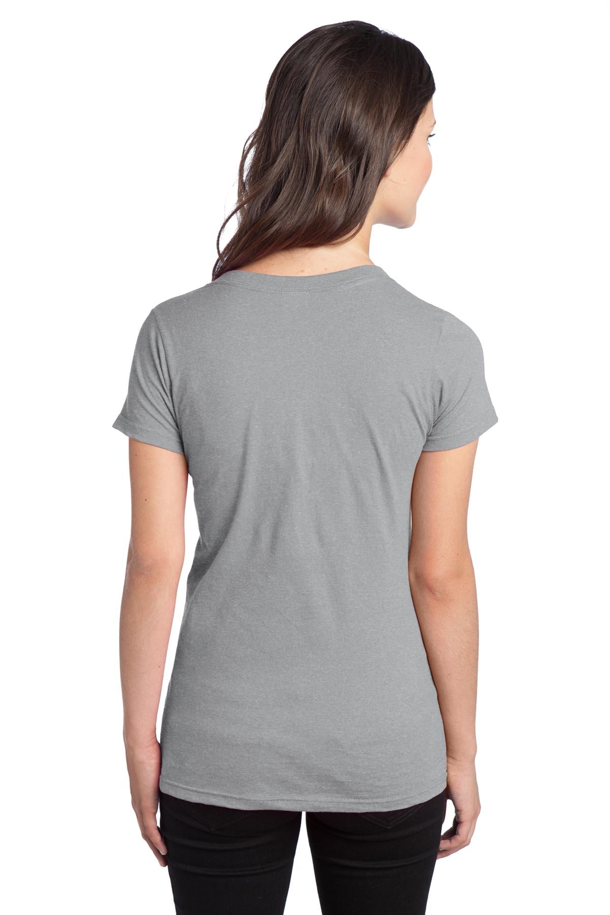 District - Juniors The Concert Tee V-Neck. DT5501 Womens Apparel Shirts & Tops