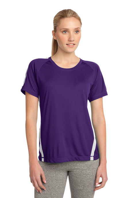 Sport-Tek Women's Colorblock PosiCharge Competitor Tee LST351 Womens Apparel Shirts & Tops