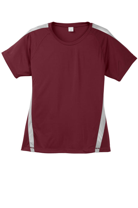 Sport-Tek Women's Colorblock PosiCharge Competitor Tee LST351 Womens Apparel Shirts & Tops