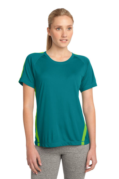 Sport-Tek Women's Colorblock PosiCharge Competitor Tee LST351 Womens Apparel Shirts & Tops