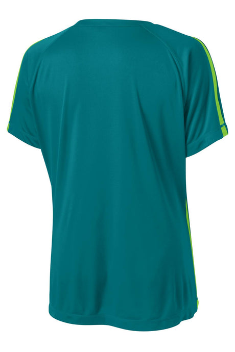 Sport-Tek Women's Colorblock PosiCharge Competitor Tee LST351 Womens Apparel Shirts & Tops