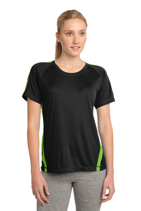 Sport-Tek Women's Colorblock PosiCharge Competitor Tee LST351 Womens Apparel Shirts & Tops
