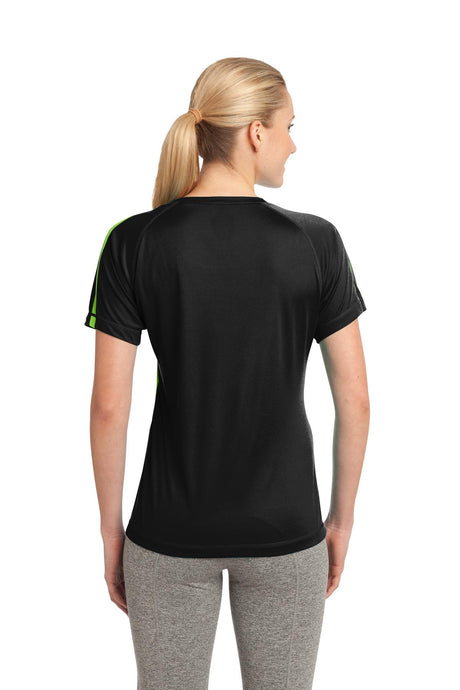 Sport-Tek Women's Colorblock PosiCharge Competitor Tee LST351 Womens Apparel Shirts & Tops