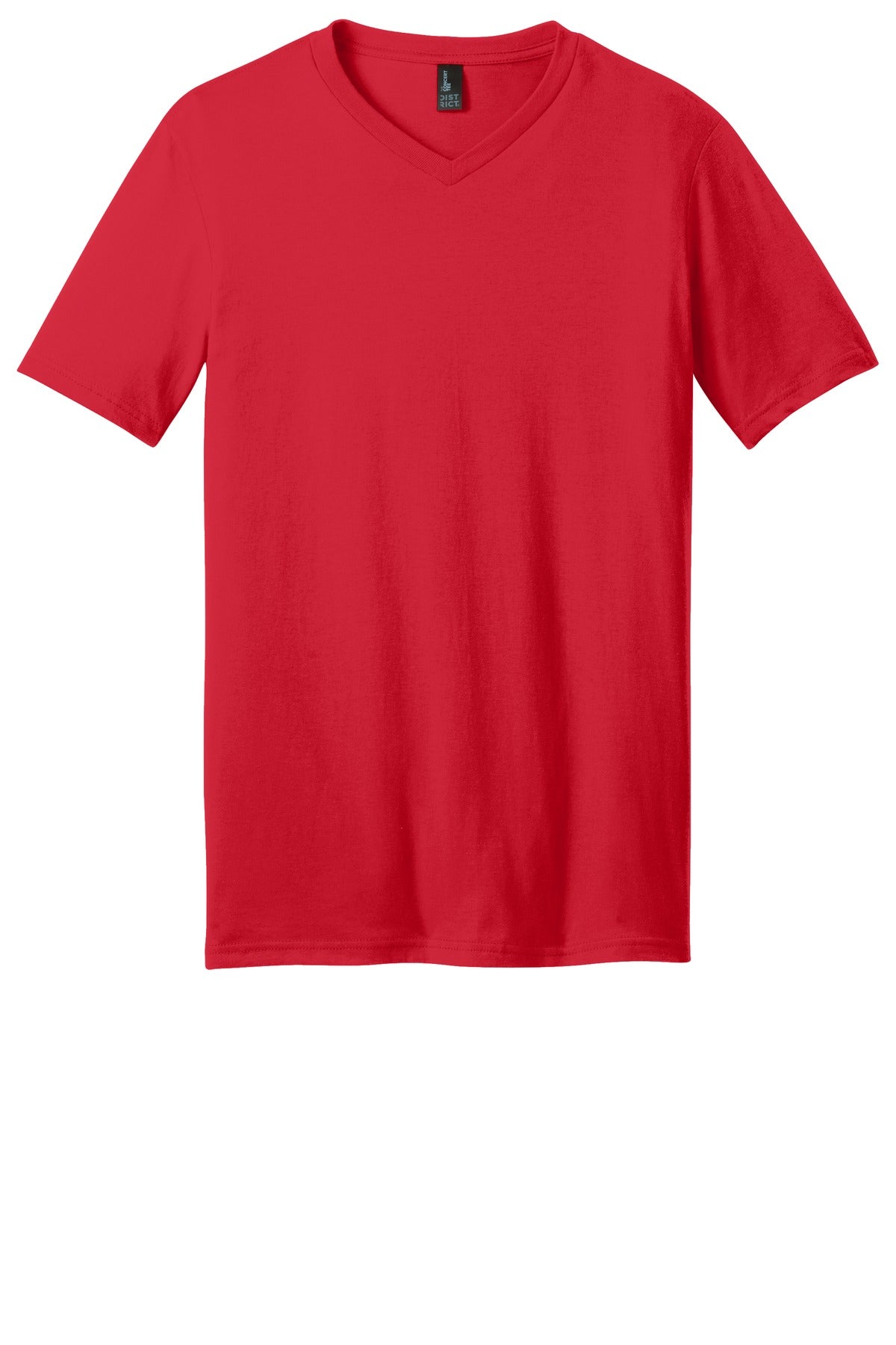 District - Young Mens The Concert Tee V-Neck DT5500 Mens Apparel Shirts & Tops