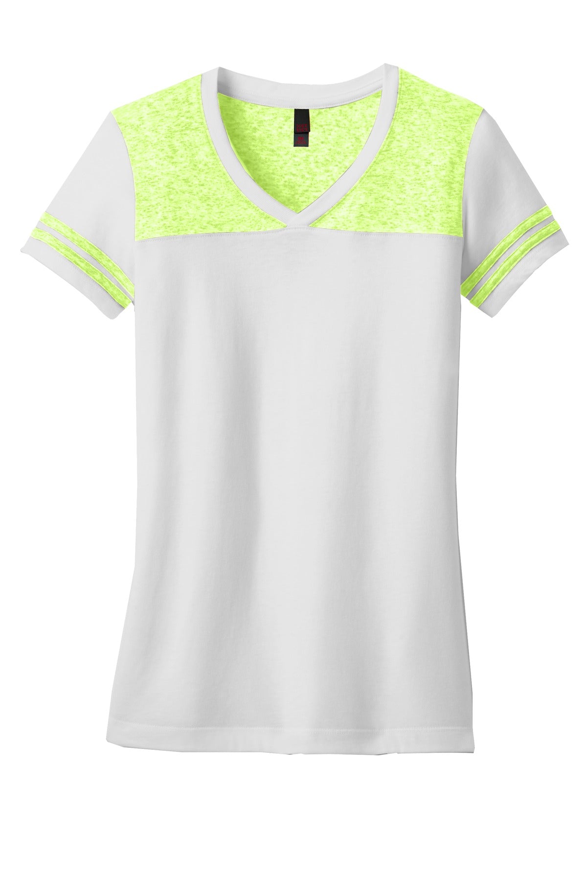 District Juniors Varsity V-Neck Tee. DT264 Womens Apparel Shirts & Tops