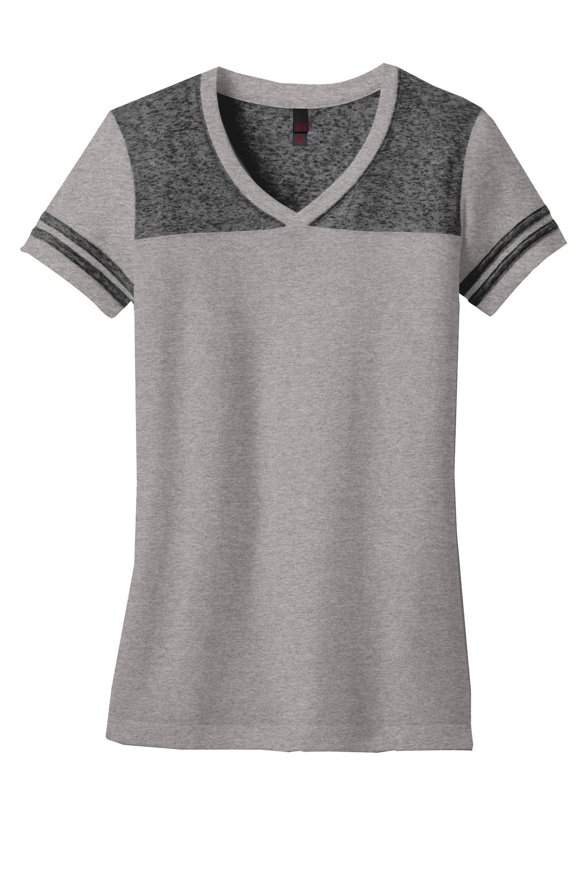 District Juniors Varsity V-Neck Tee. DT264 Womens Apparel Shirts & Tops