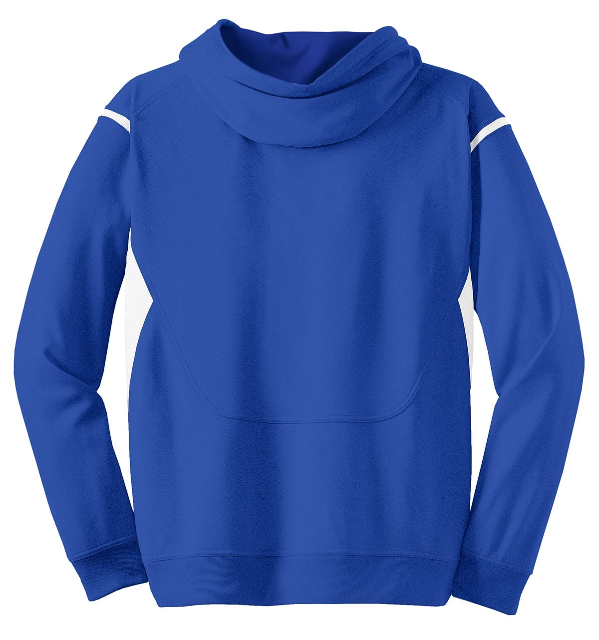 DISCONTINUED Sport-Tek Tall Tech Fleece Colorblock Hooded Sweatshirt. TST246 Mens Apparel Sweatshirts & Fleece