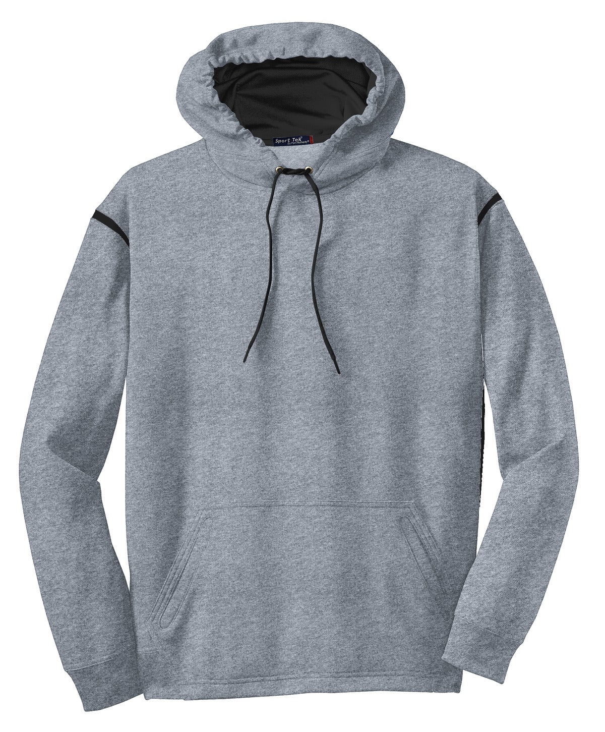 DISCONTINUED Sport-Tek Tall Tech Fleece Colorblock Hooded Sweatshirt. TST246 Mens Apparel Sweatshirts & Fleece