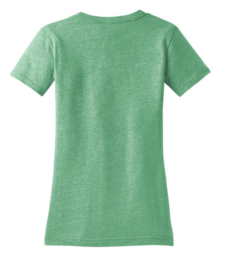 District Juniors Tri-Blend V-Neck Tee. DT242V Womens Apparel Shirts & Tops