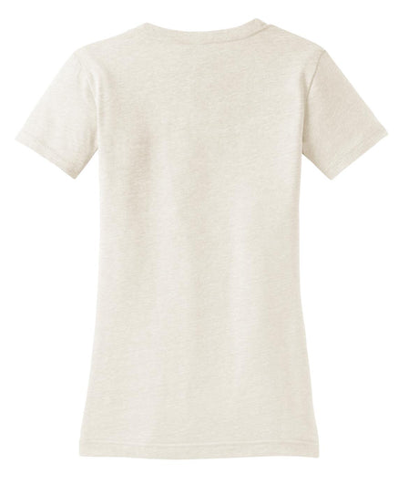 District Juniors Tri-Blend V-Neck Tee. DT242V Womens Apparel Shirts & Tops
