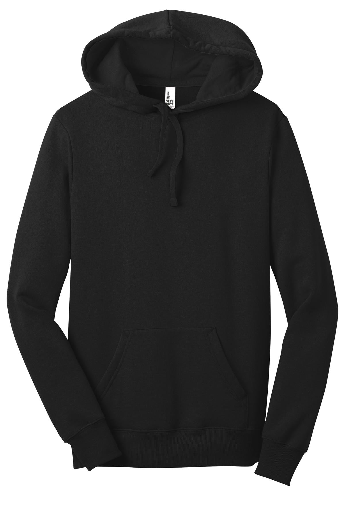 District - Juniors The Concert Fleece Hoodie. DT811 Womens Apparel Sweatshirts & Fleece