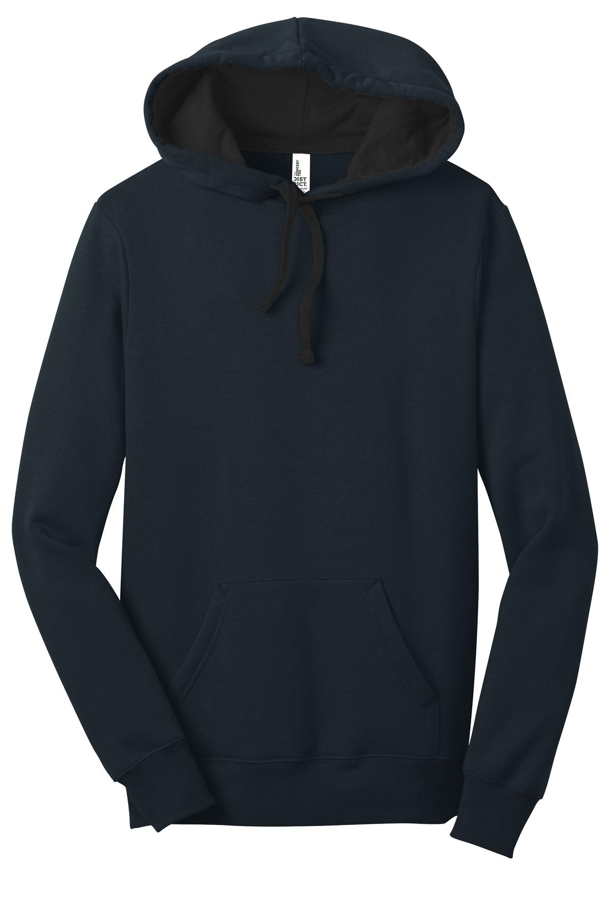District - Juniors The Concert Fleece Hoodie. DT811 Womens Apparel Sweatshirts & Fleece