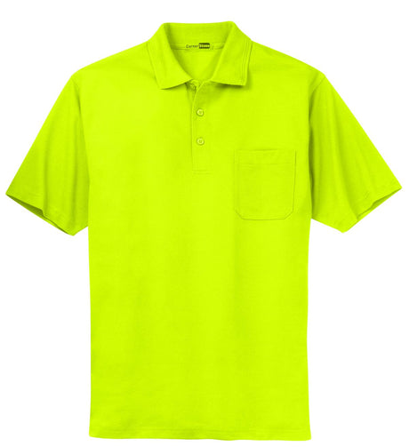 CornerStone Men's Industrial Pocket Pique Polo. CS402P Mens Apparel Shirts & Tops