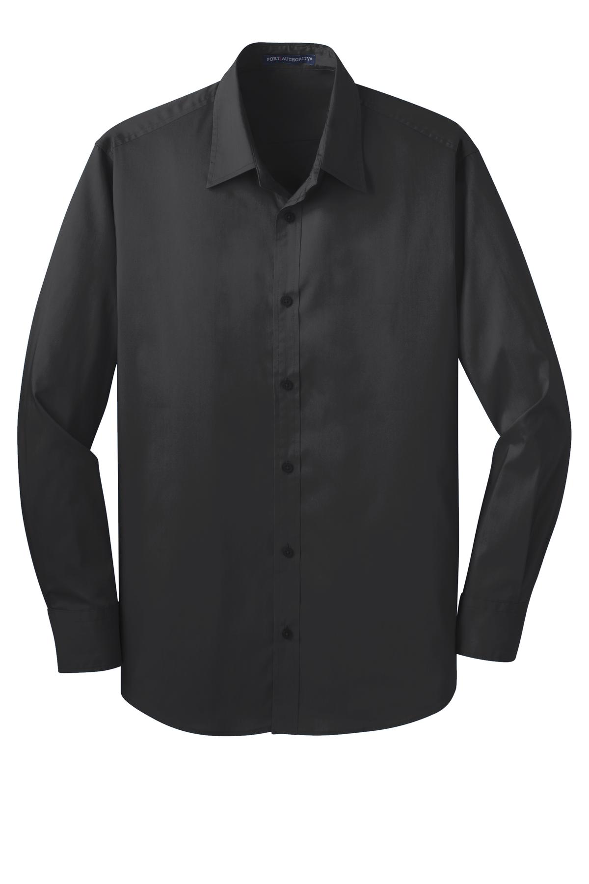 Port Authority Stretch Poplin Shirt. S646