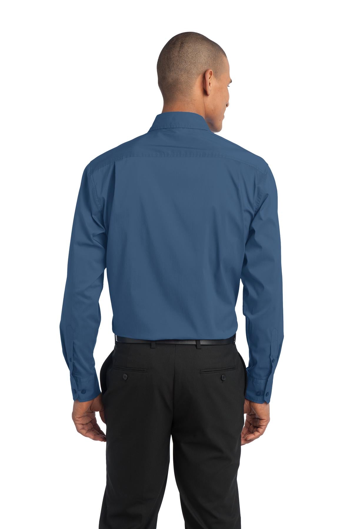 Port Authority Stretch Poplin Shirt. S646