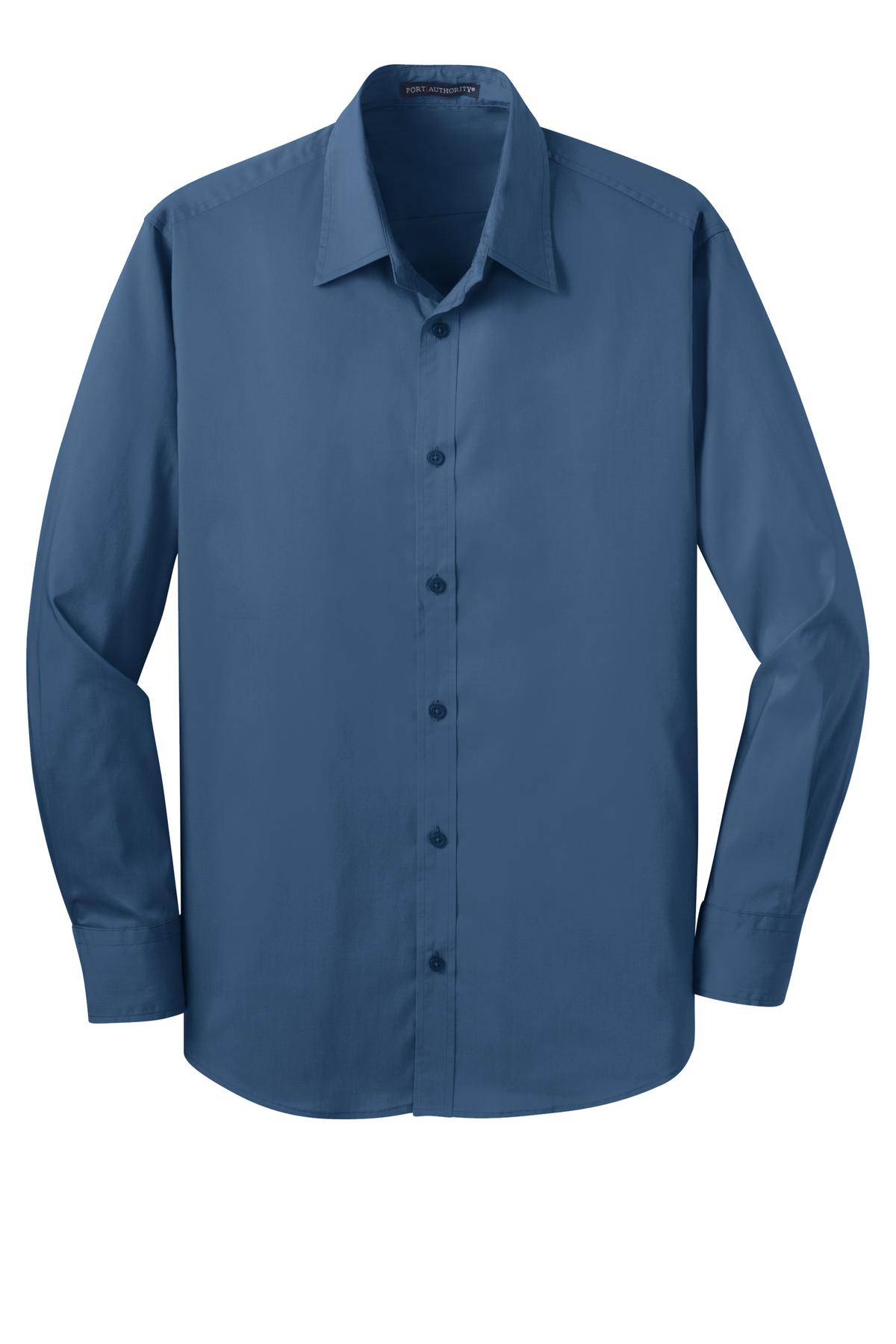 Port Authority Stretch Poplin Shirt. S646
