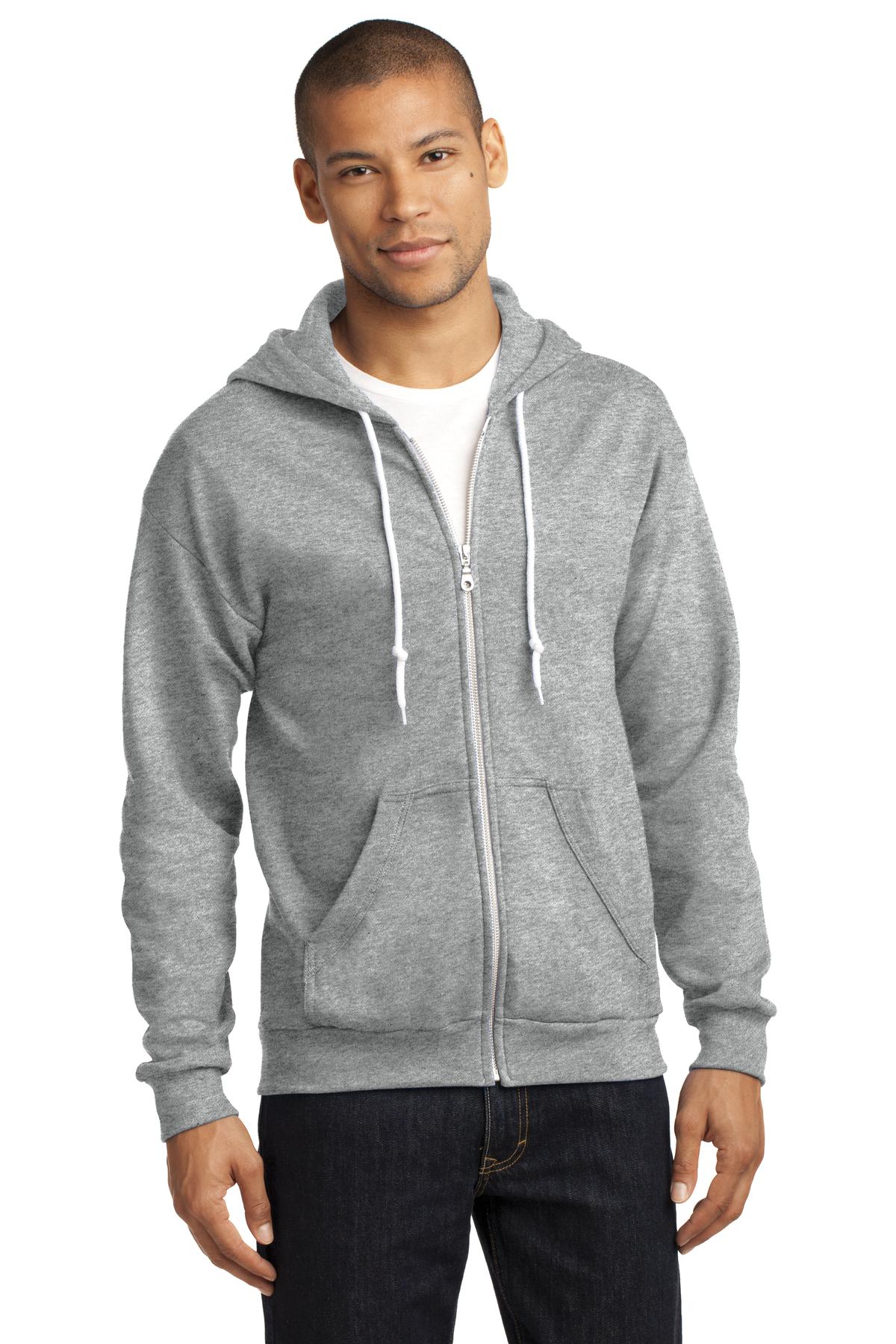 Anvil Full-Zip Hooded Sweatshirt. 71600 Mens Apparel Sweatshirts & Fleece