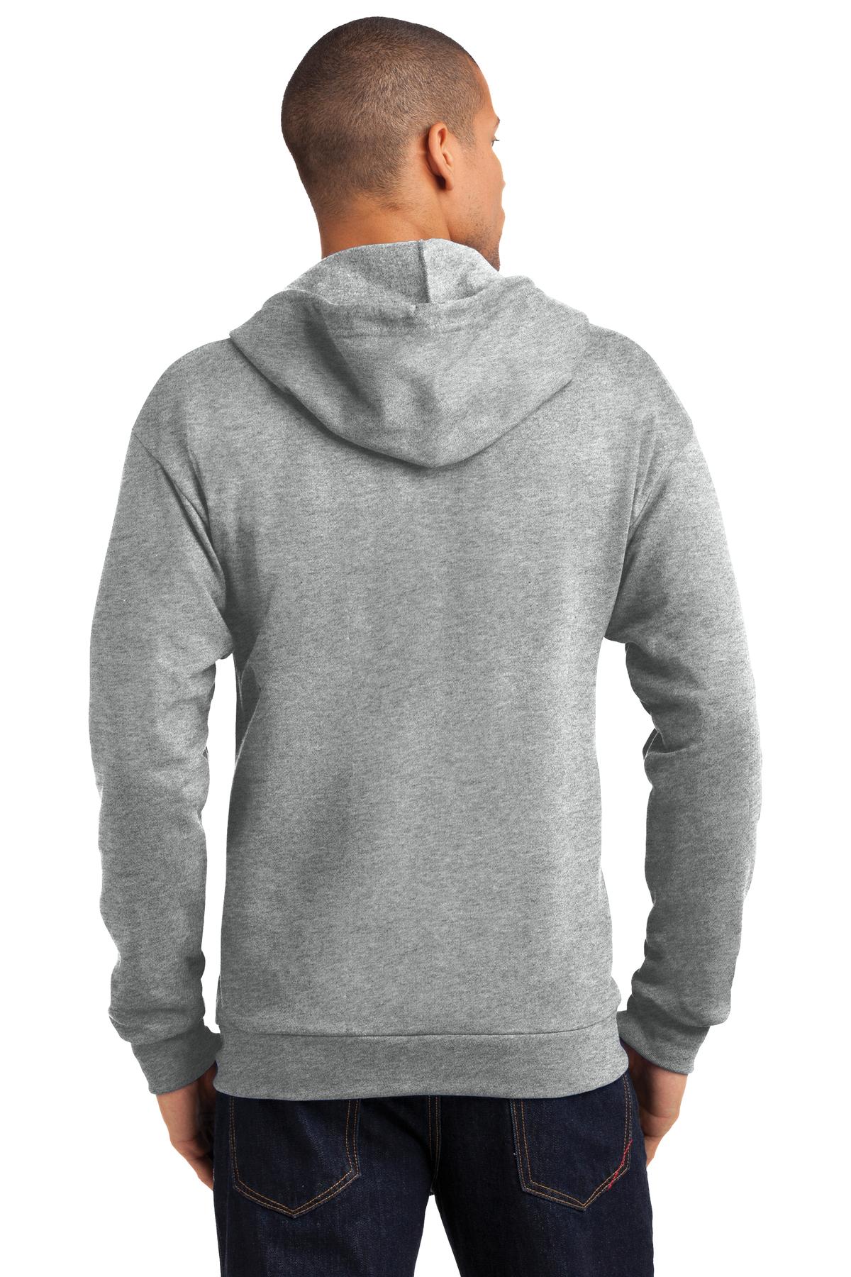Anvil Full-Zip Hooded Sweatshirt. 71600 Mens Apparel Sweatshirts & Fleece