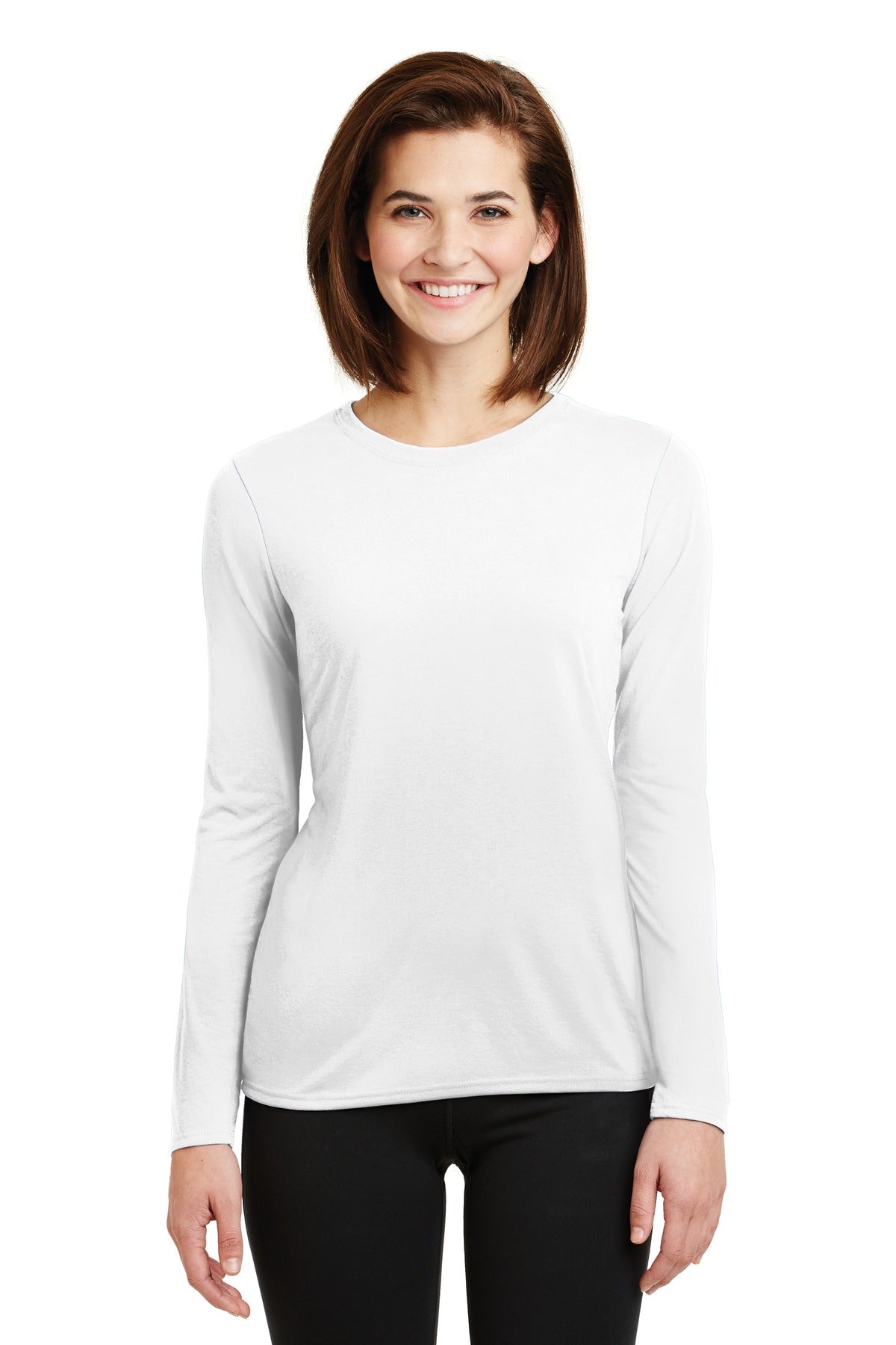 Gildan Women's Gildan Performance Long Sleeve T-Shirt Womens Apparel Shirts & Tops