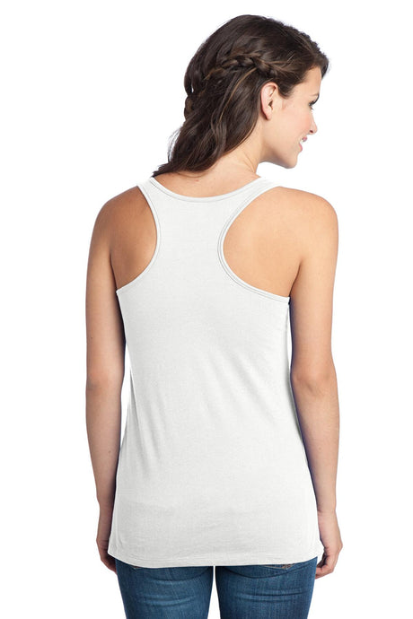 District - Juniors 60/40 Racerback Tank. DT237 Womens Apparel Shirts & Tops