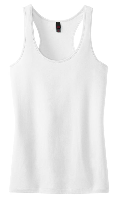 District - Juniors 60/40 Racerback Tank. DT237 Womens Apparel Shirts & Tops