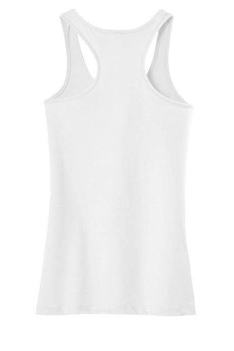 District - Juniors 60/40 Racerback Tank. DT237 Womens Apparel Shirts & Tops