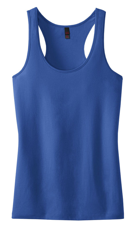 District - Juniors 60/40 Racerback Tank. DT237 Womens Apparel Shirts & Tops