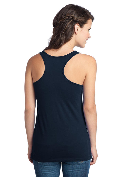 District - Juniors 60/40 Racerback Tank. DT237 Womens Apparel Shirts & Tops