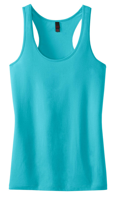 District - Juniors 60/40 Racerback Tank. DT237 Womens Apparel Shirts & Tops