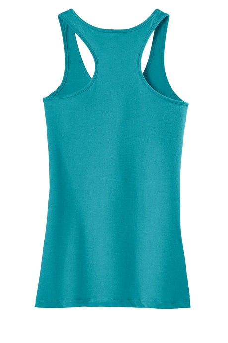 District - Juniors 60/40 Racerback Tank. DT237 Womens Apparel Shirts & Tops
