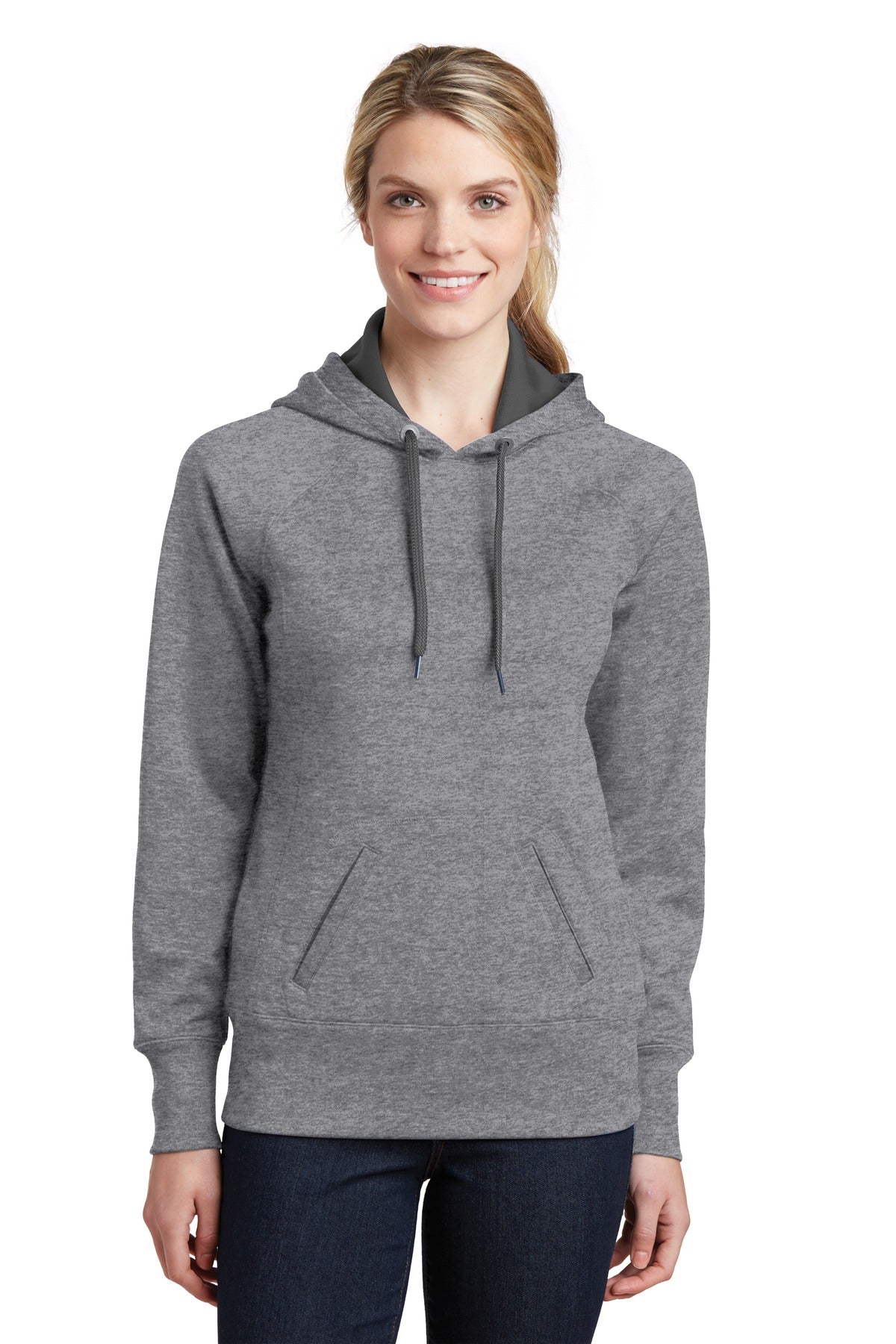Sport-Tek Women's Tech Fleece Hooded Sweatshirt LST250 Womens Apparel Sweatshirts & Fleece